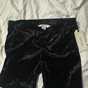 Adam Levine Black Velvet pants leggings